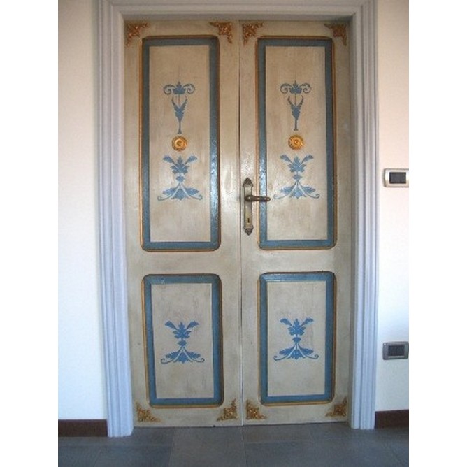 Porta decorata 1